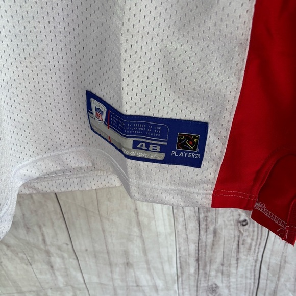 NFL Buffalo Bills #21 Blue and White Jersey Reebok with Red Accents size adult - Picture 3 of 8